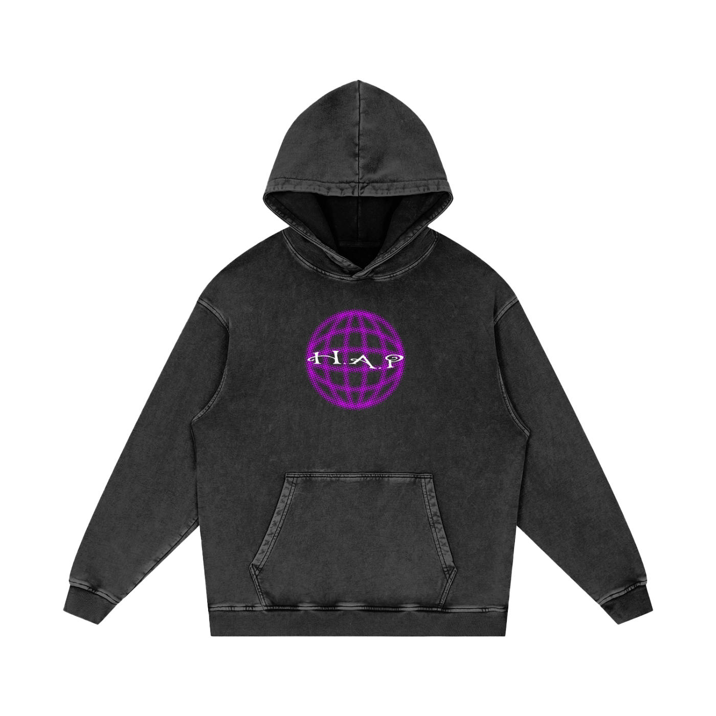 You are the Path // Unisex Acid Wash Oversize Hoodie - 420 GSM