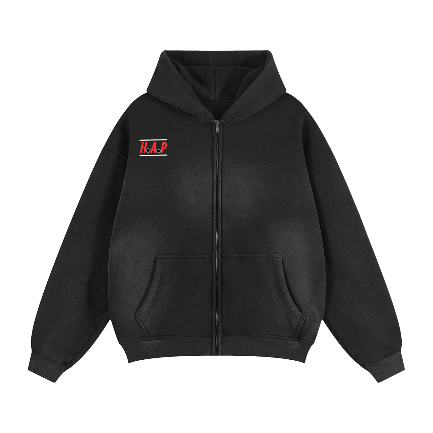 Love. Lies. Bleeding. Movie Aesthetic // Unisex Sunfade Two-way Zipper Boxy Hoodie