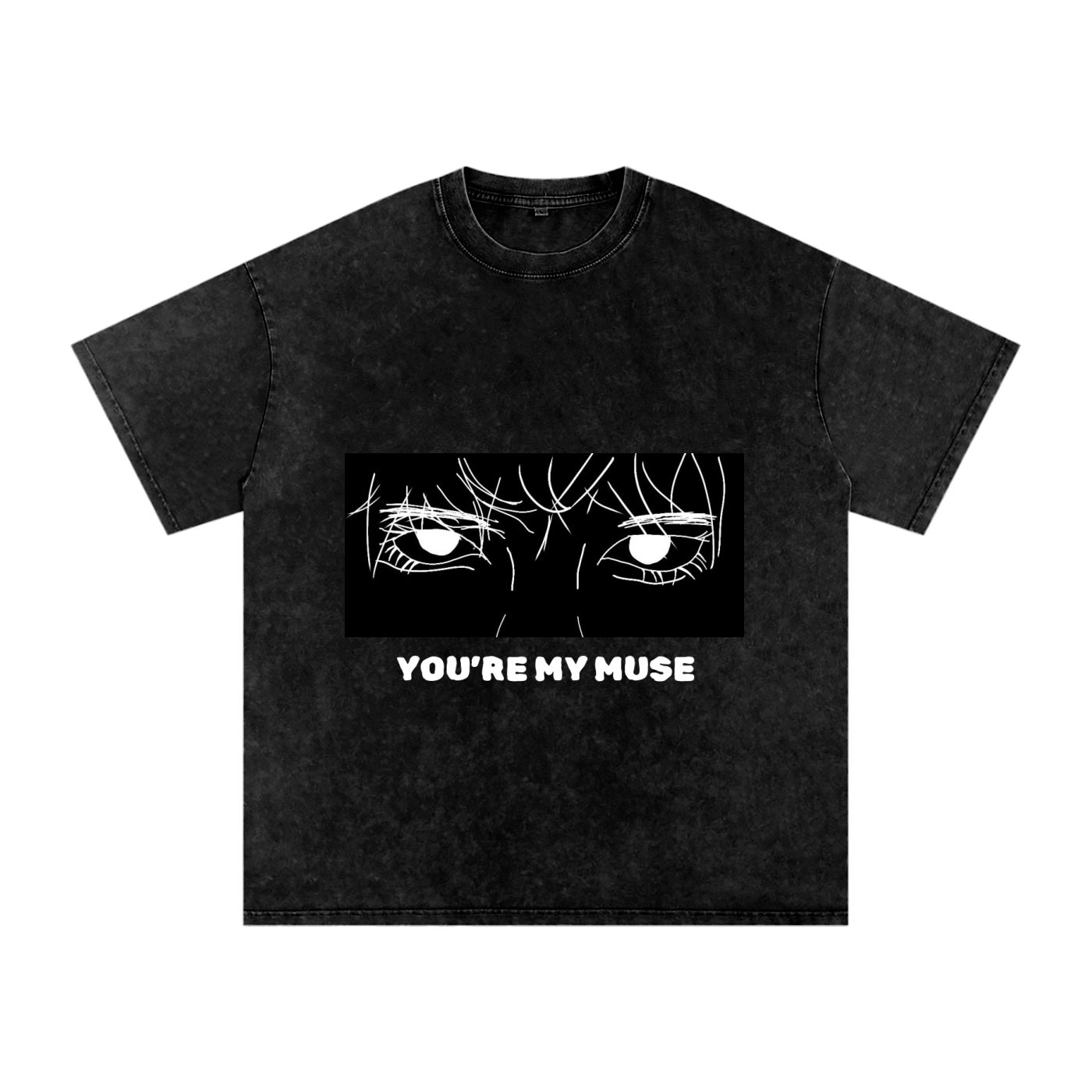 YOU'RE MY MUSE // Unisex Acid Wash Oversize T-Shirt