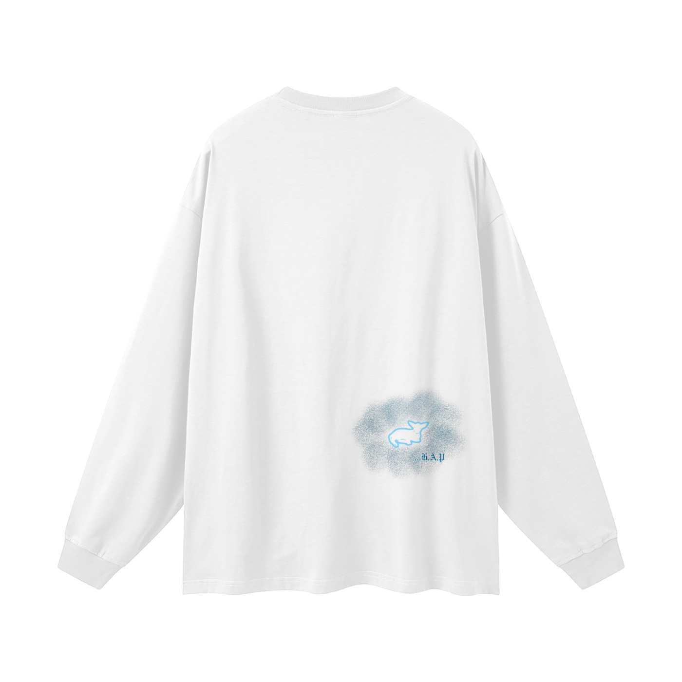 ...And so the wolf fell inlove with the lamb // Streetwear Unisex 305G FOG 100% Cotton Long Sleeve Tee
