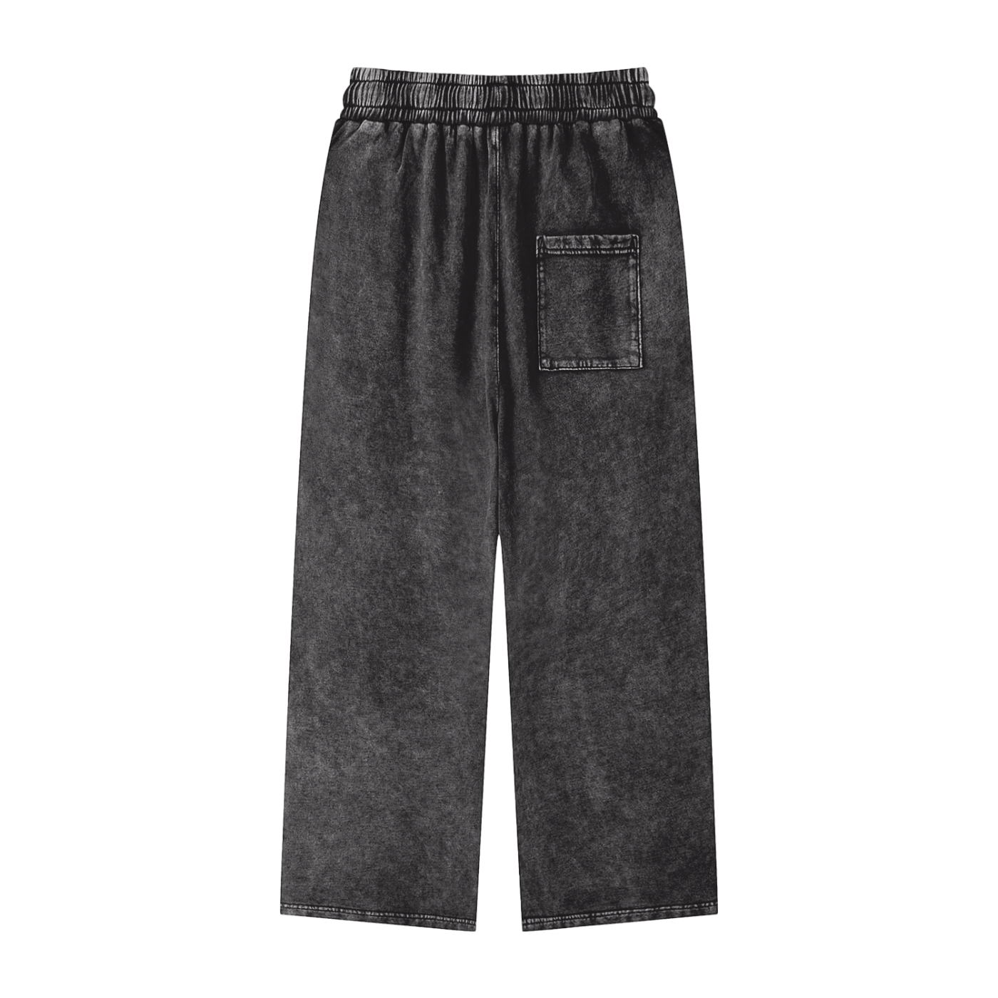 Red String Of Fate // Unisex Acid Wash Straight Leg Pants