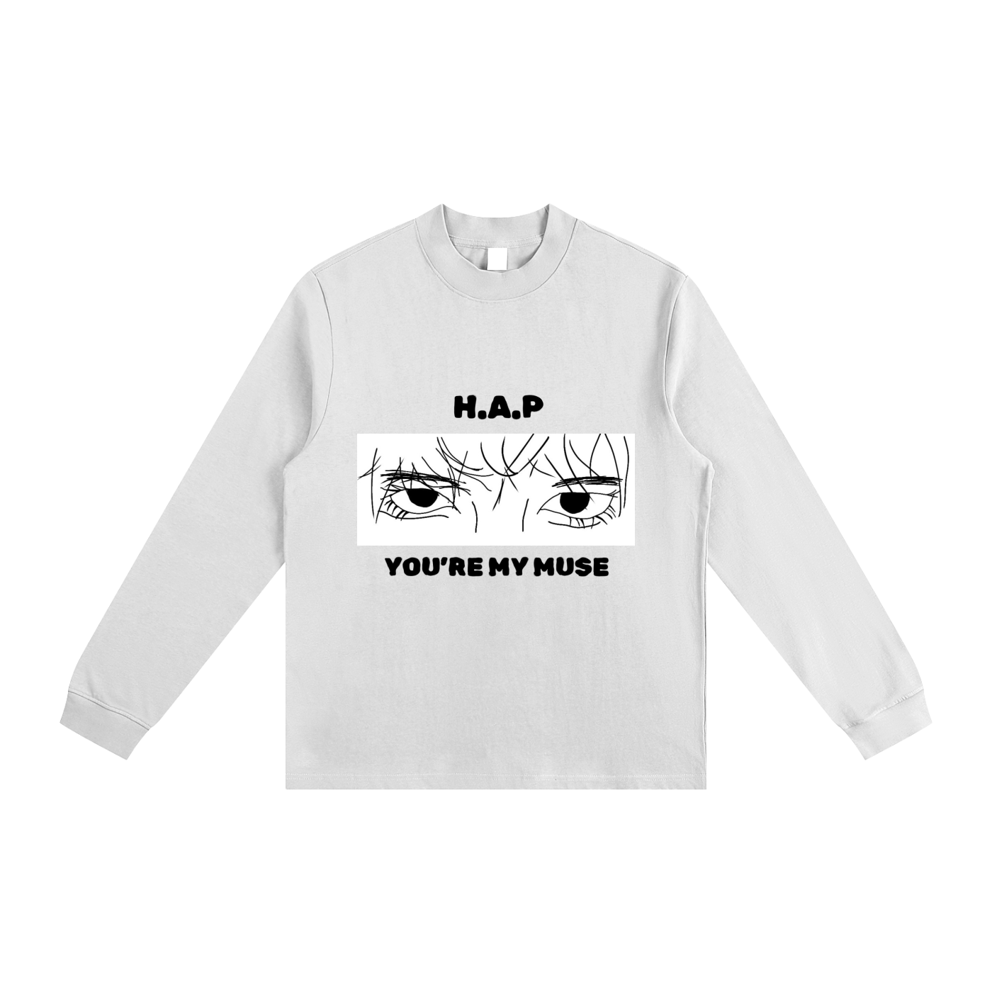 YOU'RE MY MUSE // Unisex Essential Non-Shrink Mock Neck Sweatshirt