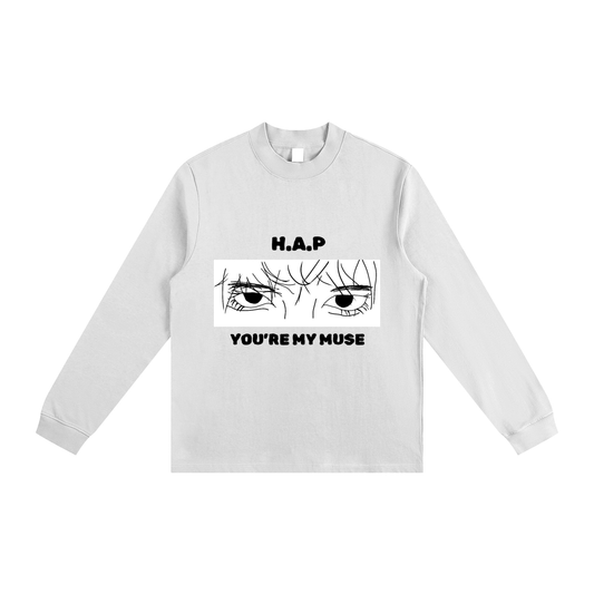 YOU'RE MY MUSE // Unisex Essential Non-Shrink Mock Neck Sweatshirt