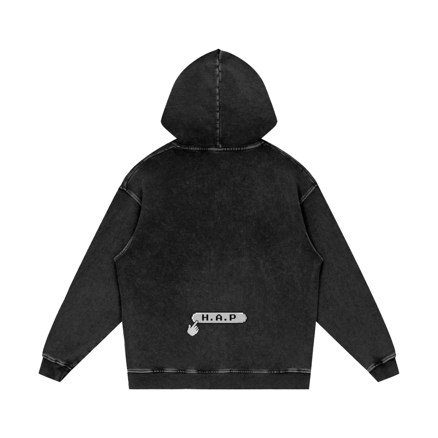 U GOT MAIL // Unisex Acid Wash Oversize Hoodie - 420 GSM