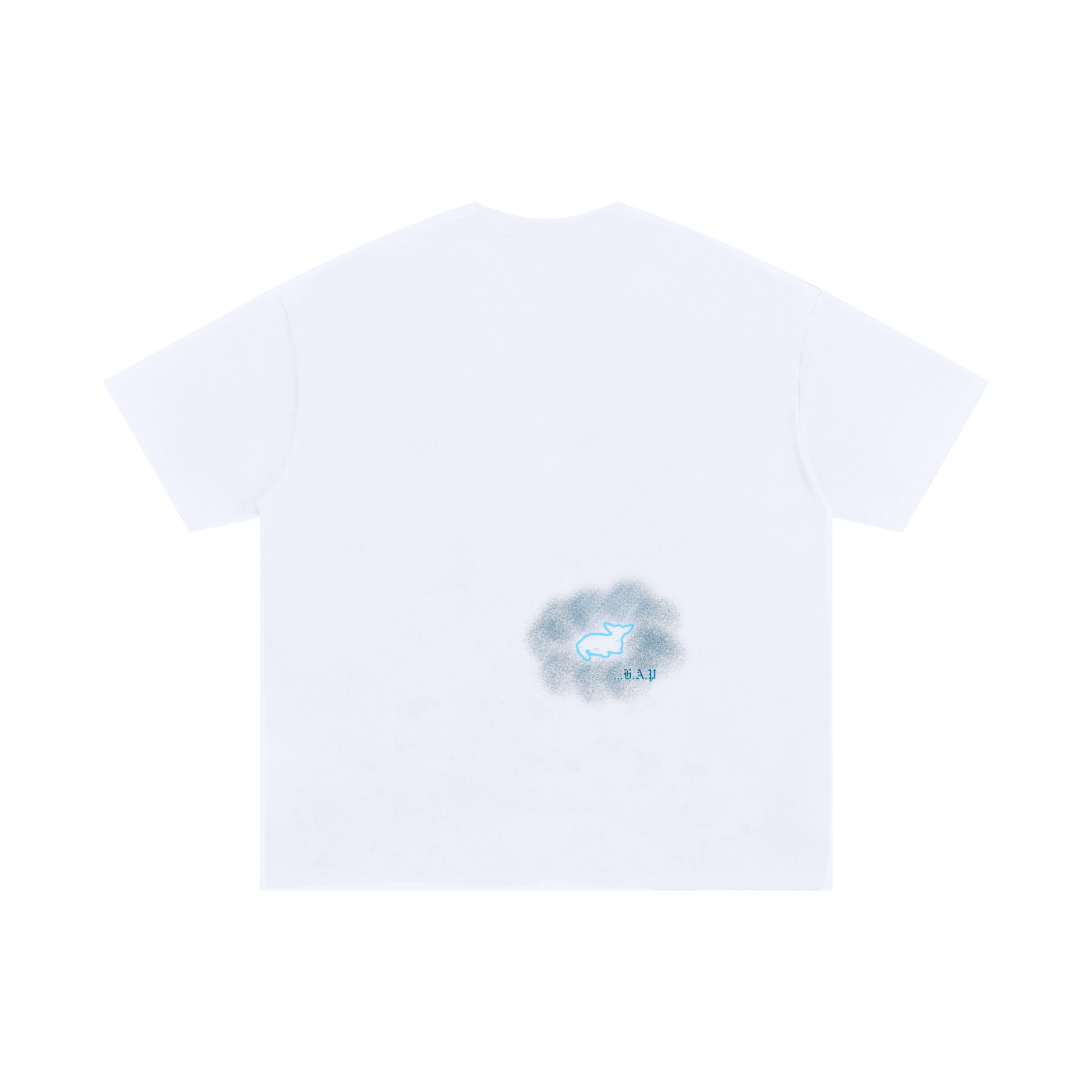 ...And so the wolf fell inlove with the lamb // Unisex Oversized T-shirt