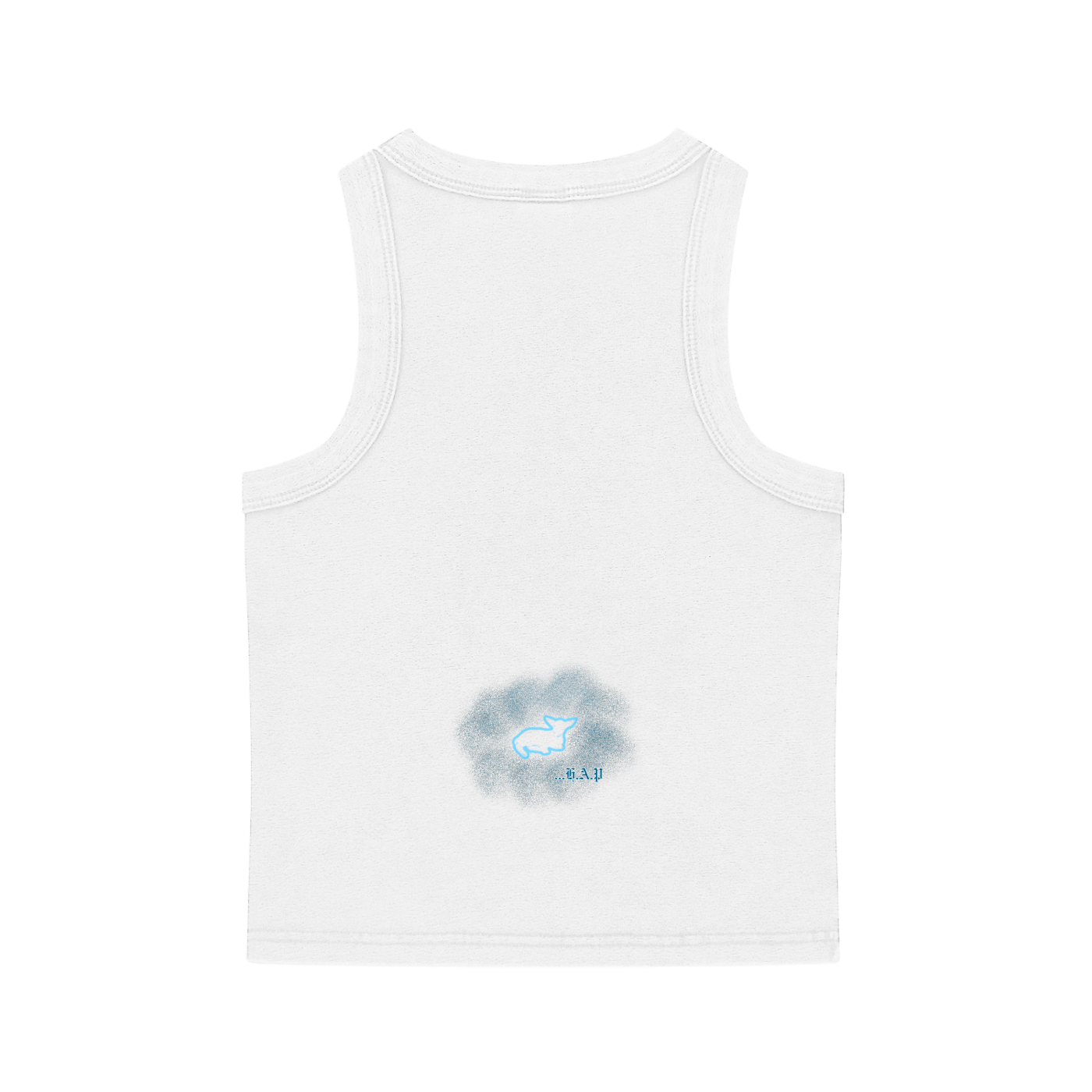 ...And so the wolf fell inlove with the lamb // Snow Washed Tank Top