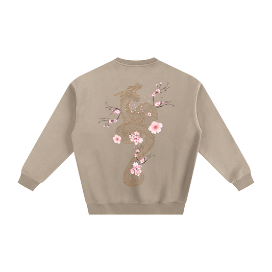 Cherry Dragon // Unisex Fleeced Sweatshirt