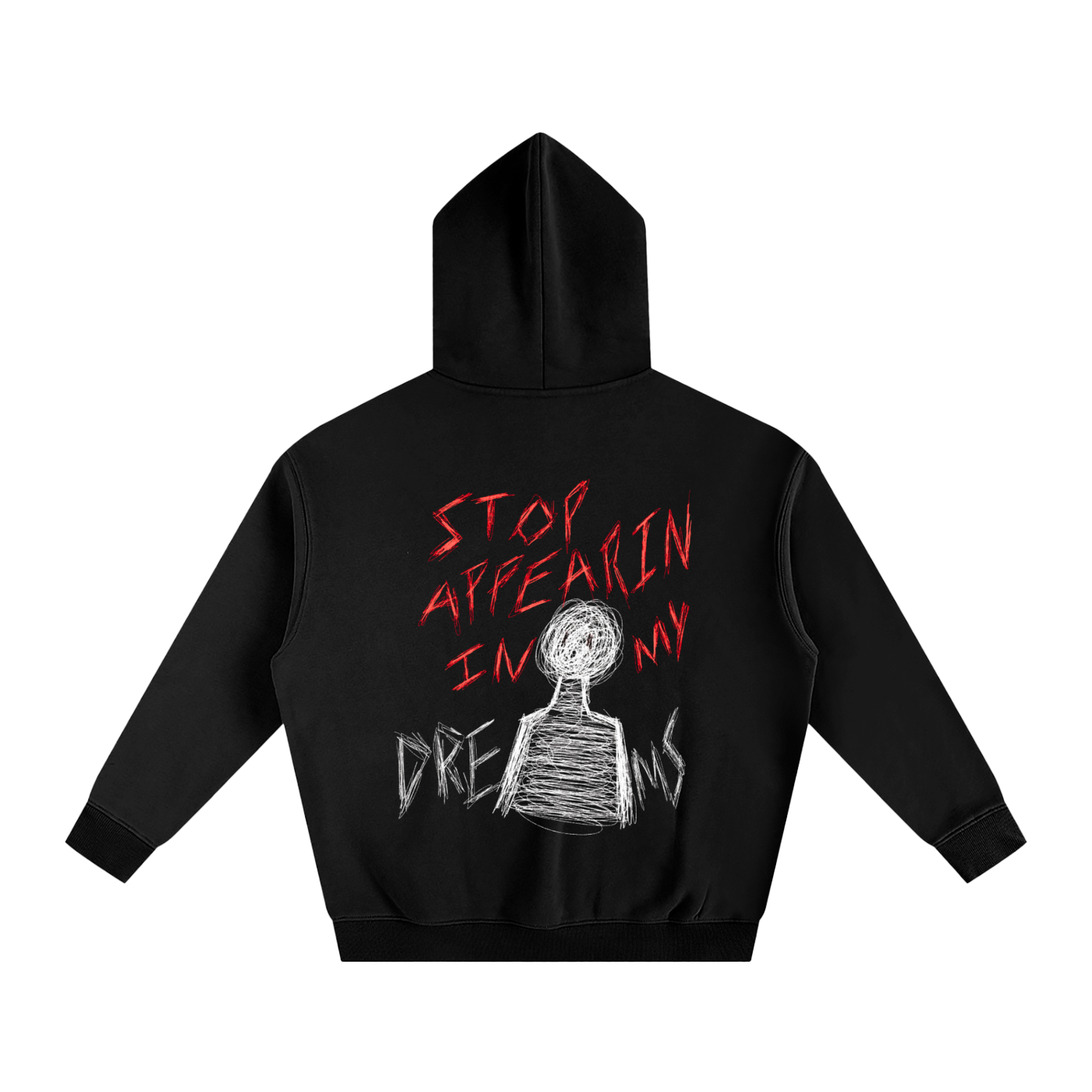 It's U in both Nightmares & Dreams // Unisex Oversize Fleeced Hoodie