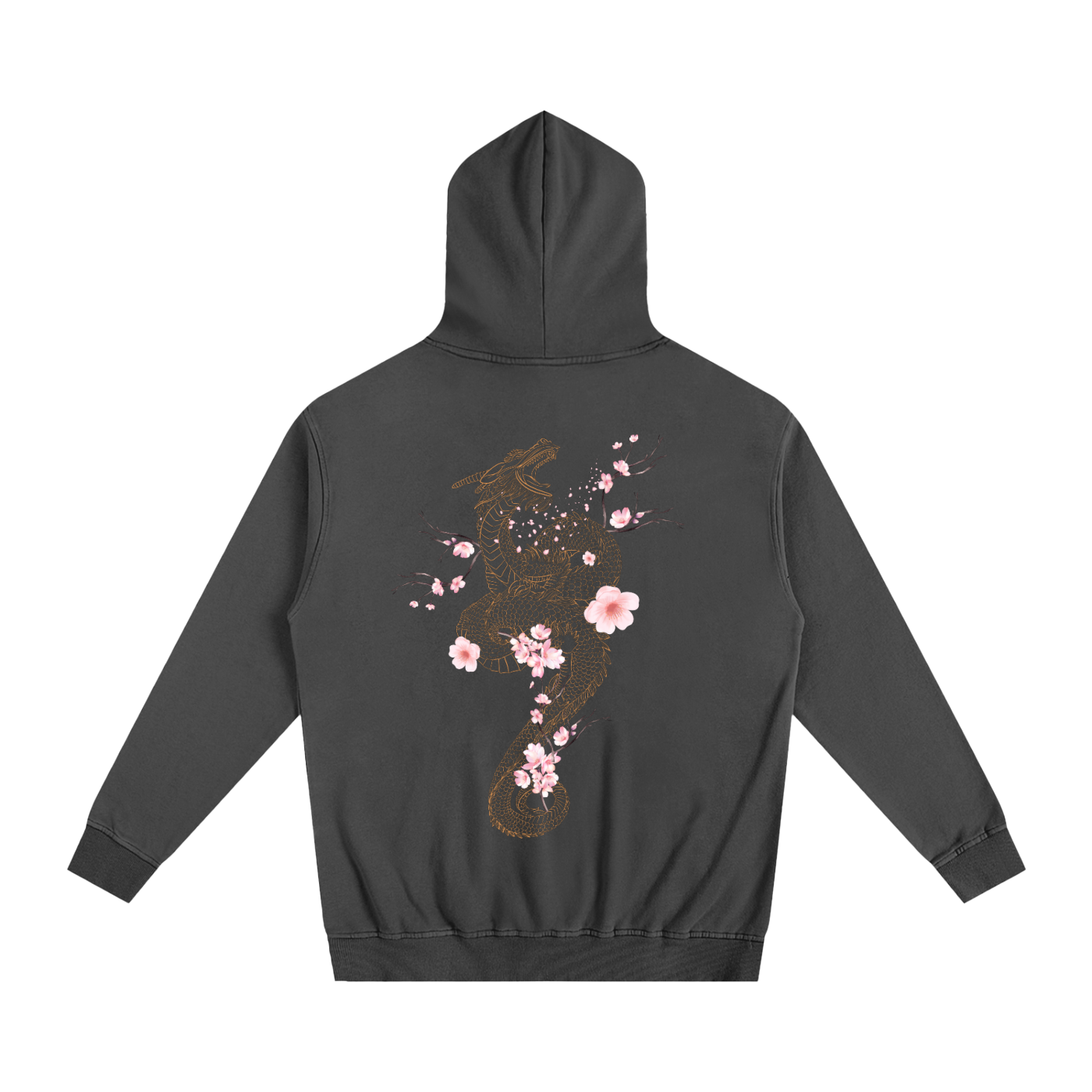 Cherry Dragon // Unisex Oversized Essential Hoodie