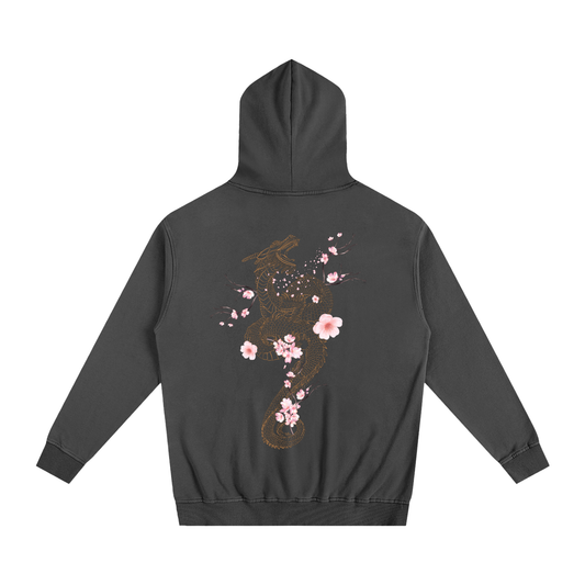 Cherry Dragon // Unisex Oversized Essential Hoodie