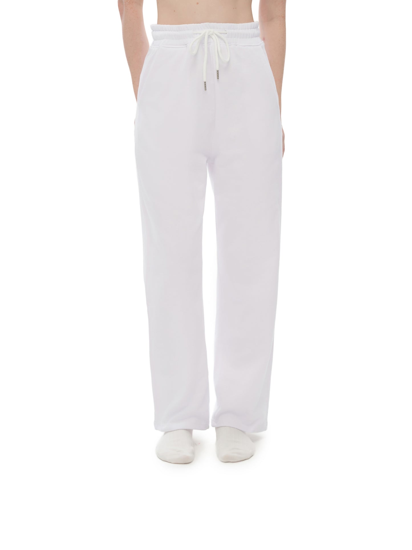 ...And so the wolf fell inlove with the lamb // Unisex 100% Cotton Fleece Straight Wide Leg Jogger