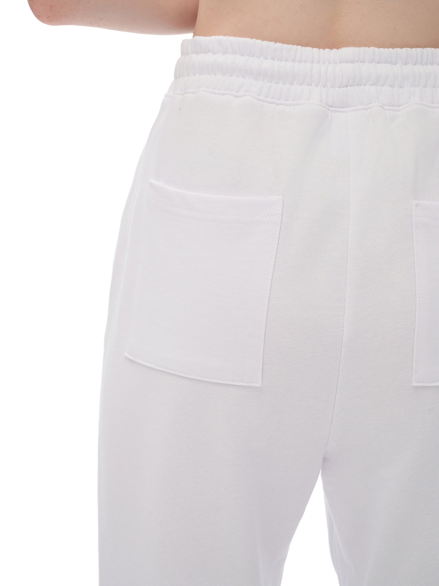 ...And so the wolf fell inlove with the lamb // Unisex 100% Cotton Fleece Straight Wide Leg Jogger