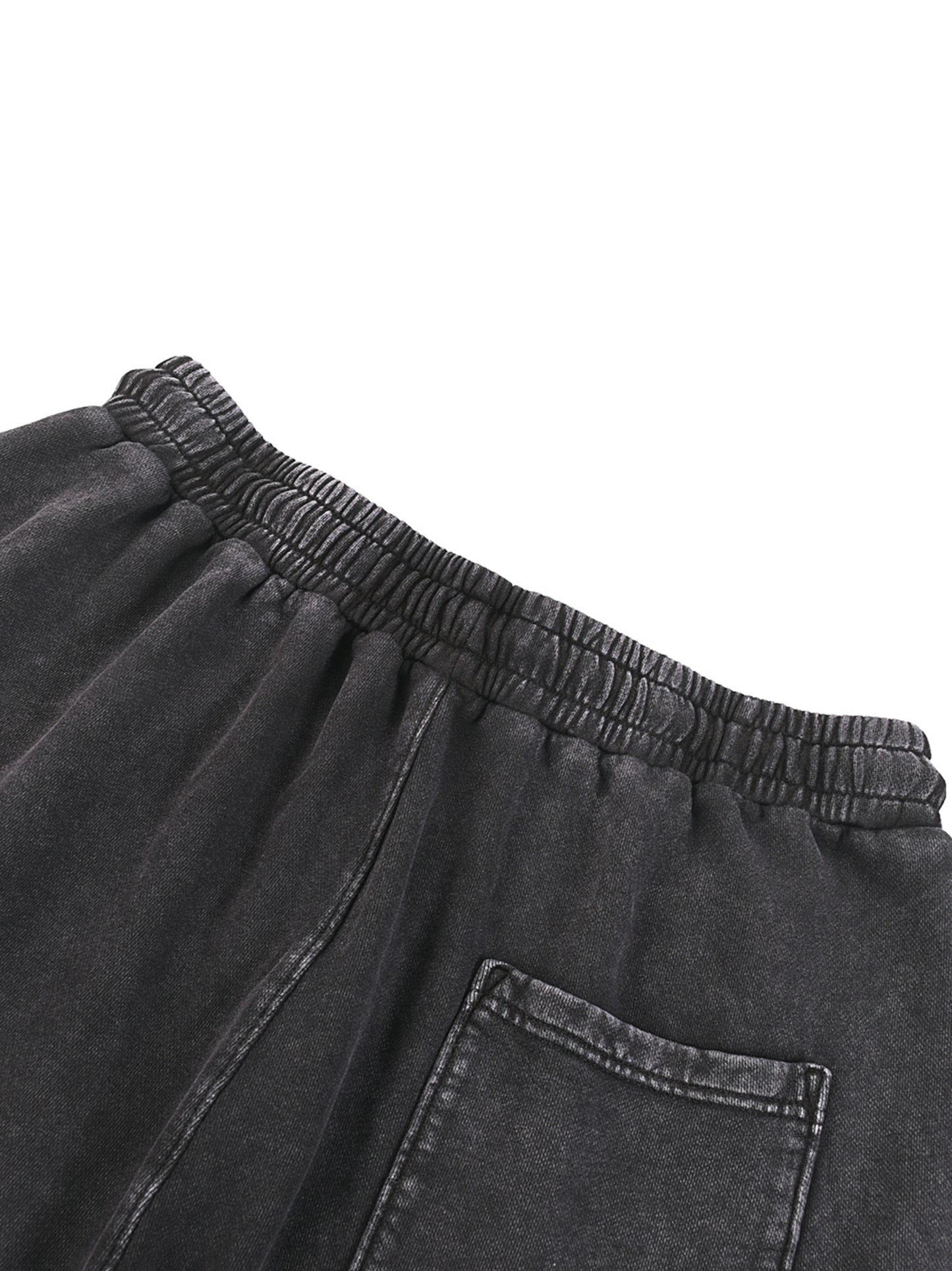 Red String Of Fate // Unisex Acid Wash Straight Leg Pants
