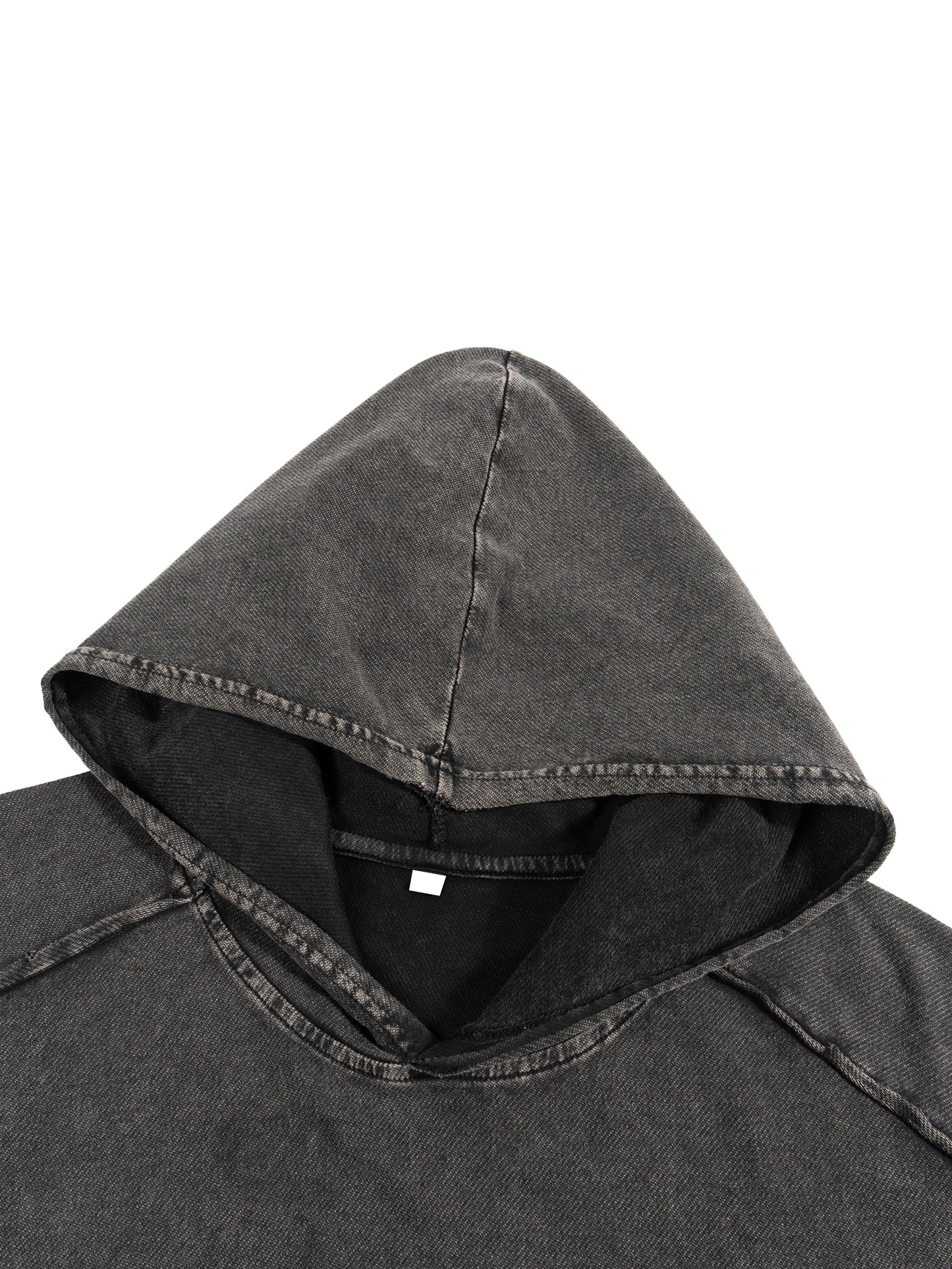 Love. Lies. Bleeding. Movie Aesthetic // Snow Washed Boxy Hooded Tank Top